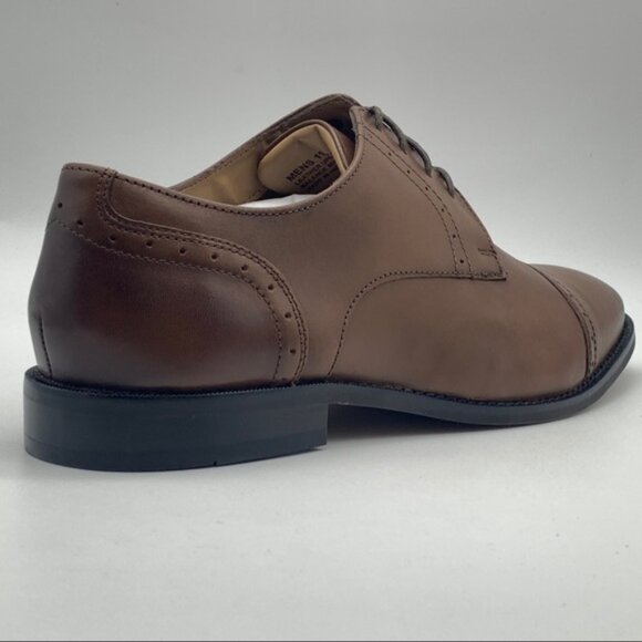 SOLD FBM Florsheim Saluzzo Cognac Cap Toe Oxford  Men's Shoes - Picture 6 of 12